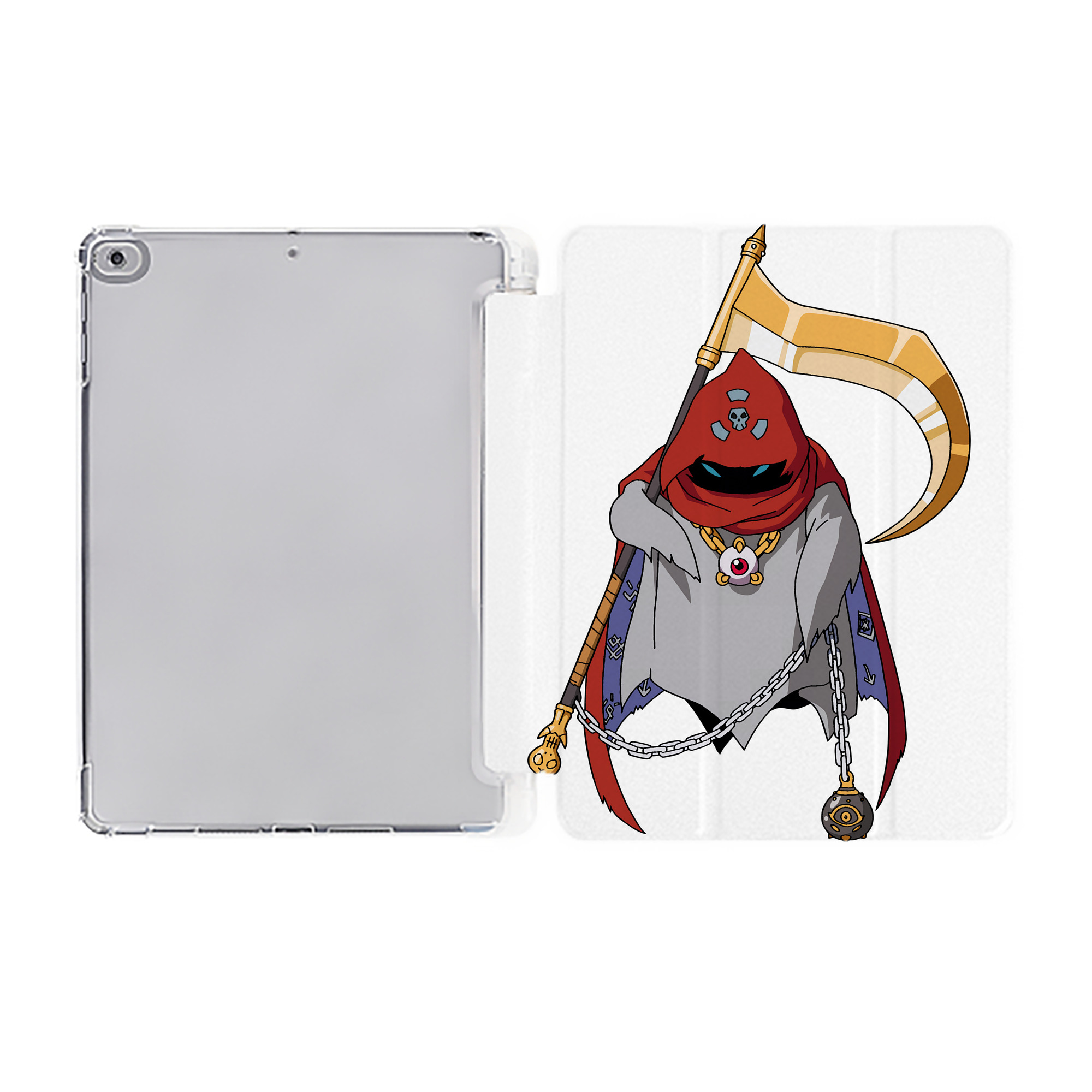 （画像用） Digimon デジタルモンスター/デジモン IPad ケース ペン収納付き 三つ折りスタンド PUレザー×シリコン 対応機種9.5/10.5/10.9インチ